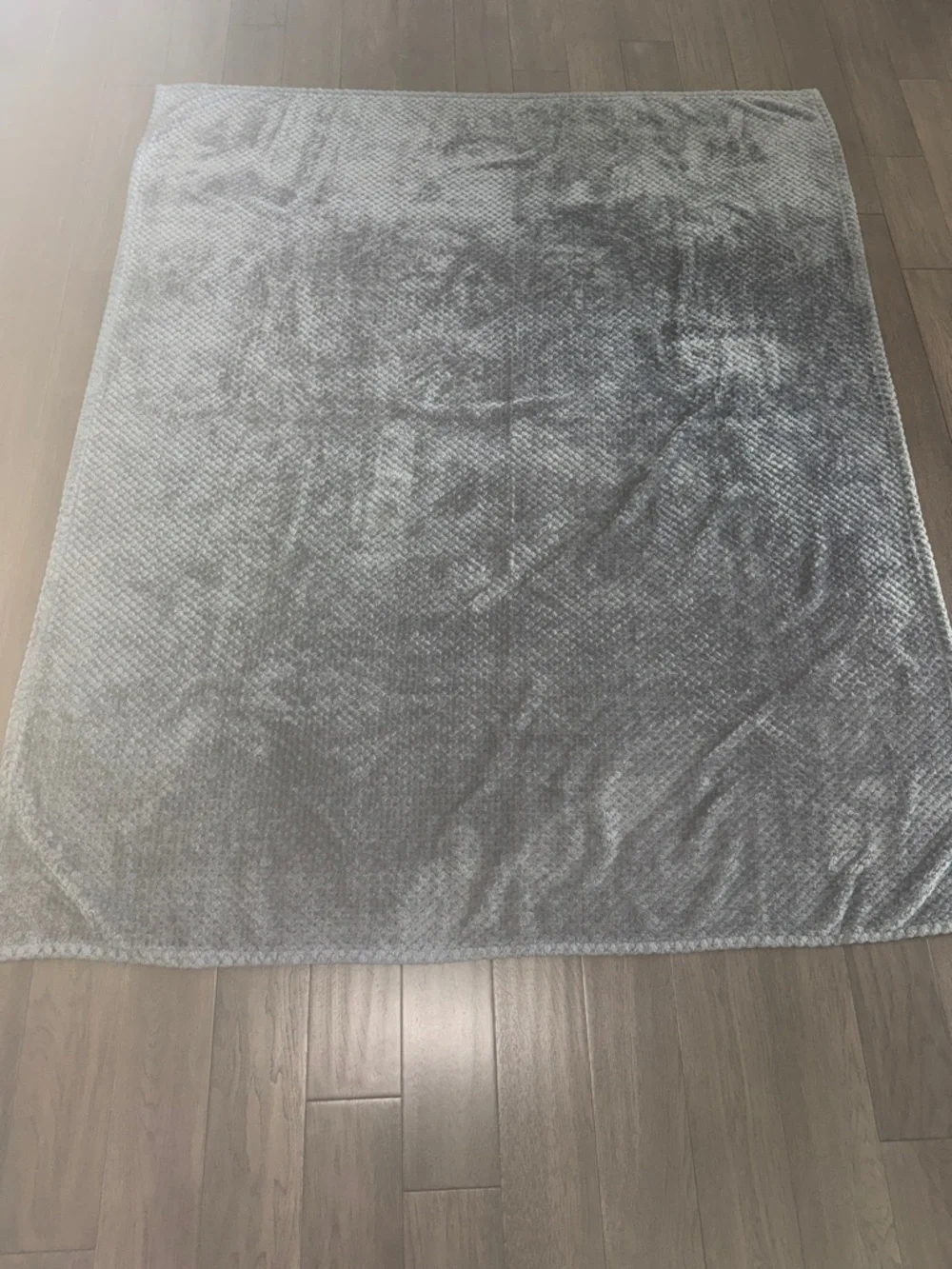 Hyde park Soft Plush blue Throw Blanket 70x57